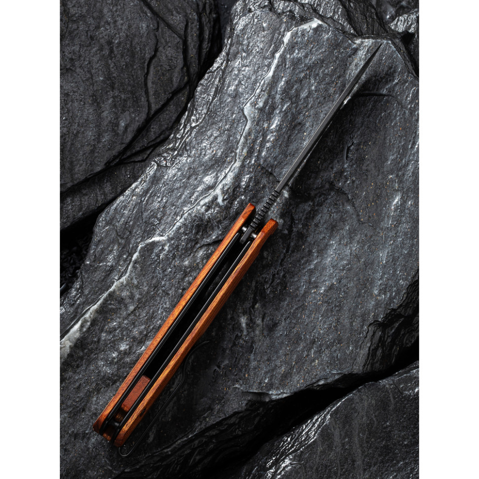 Ніж складаний кишеньковий Civivi Sendy, (7.2 см) Nitro-V / Guibourtia Wood Київ - фото 18
