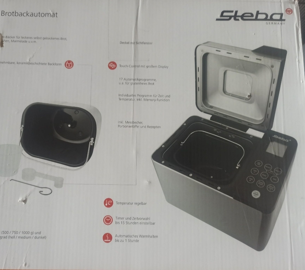 Хлебопечка: Steba Киев - изображение 2