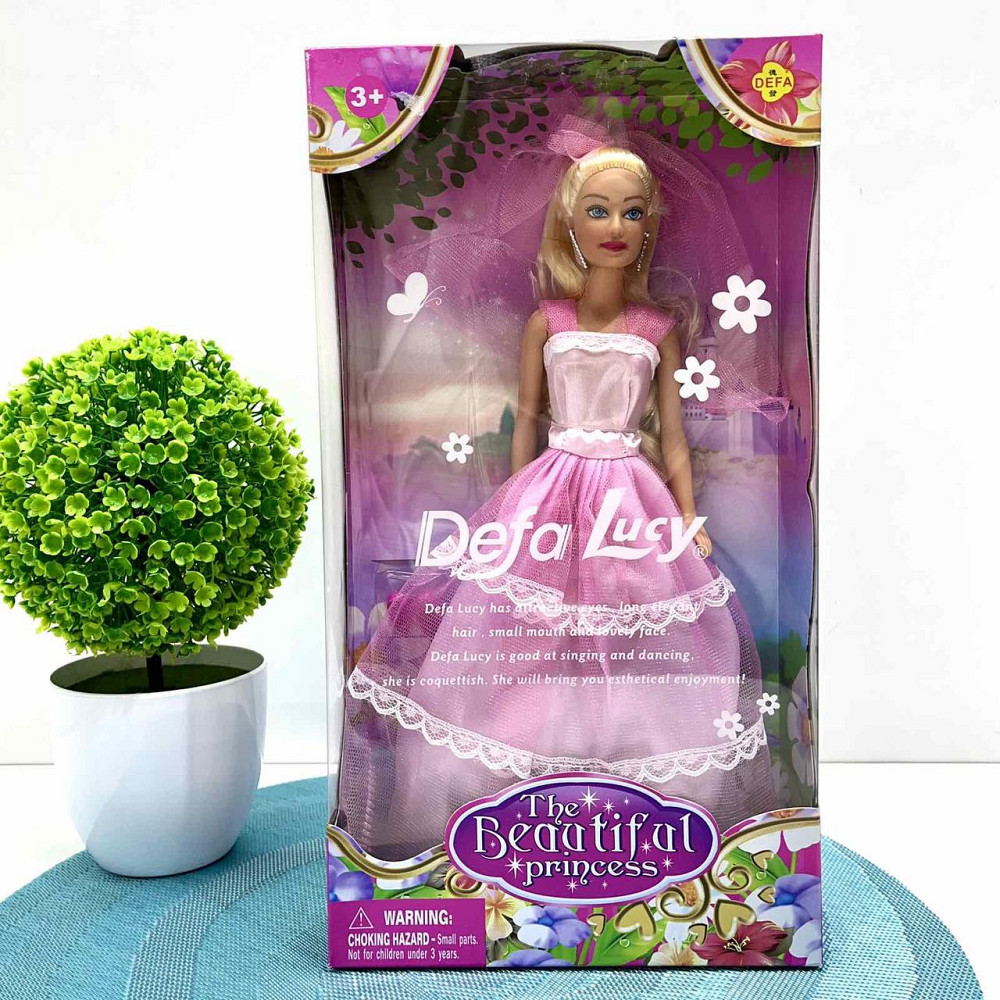 Лялька Defa Ніжна наречена 29см Рожева (8065) Чернігів - фото 2