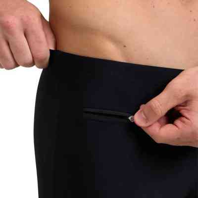 Плавки Arena Zip Swim Short 006159-500 чорний 80 (3468336878545) Винница