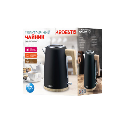 Электрочайник Ardesto EKL-F420BWD Винница - изображение 12