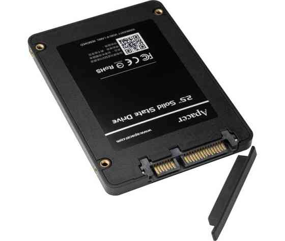 Накопичувач SSD 480GB Apacer AS340 Panther 2.5" SATAIII 3D TLC (AP480GAS340G-1) 2.5" Харків
