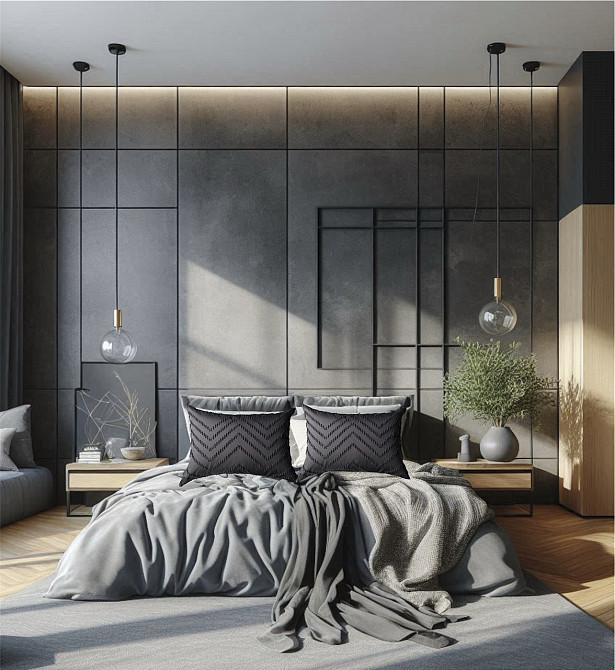 Ecotton Комплект декоративних наволочок Ecotton 70х70 см на змійці Grey графіт Киев - изображение 3