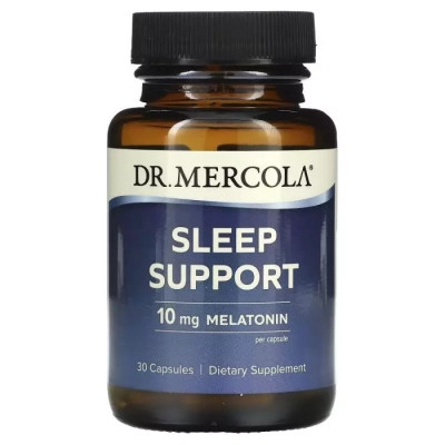Амінокислота Dr. Mercola Підтримка сну з Мелатоніном, 10 мг, Sleep Support, 30 капсул (MCL-21045) Вінниця - фото 1