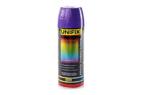 Емаль універсальна акрилова преміум RAL 4005 Синьо-бузковий гл. 400 мл UNIFIX Рівне