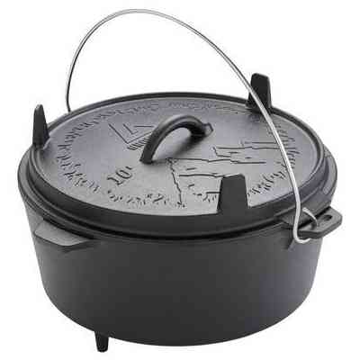 Котел туристичний Groenberg Askja Pot 33 cm / 10 L Black (266018) (DAS303245) Вінниця