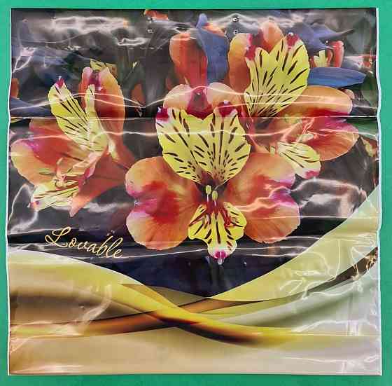 Полиэтиленовый пакет (40х40) с пластиковой ручкой  