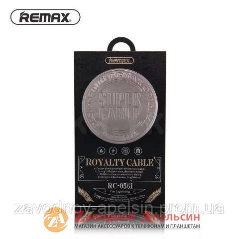 USB кабель lightning Royalty Cable Remax RC-056i Одесса - изображение 1