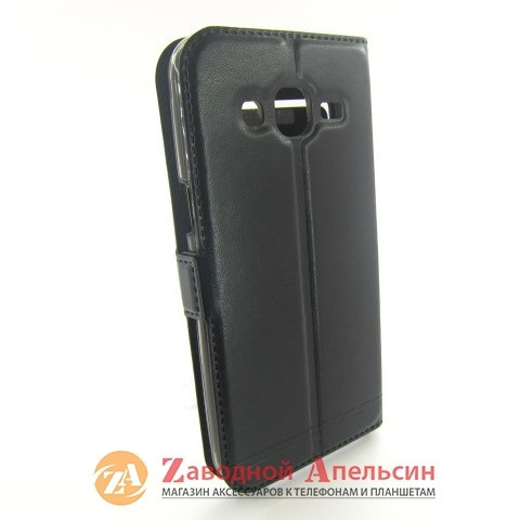 Чехол книжка Samsung J2 J200 Smart Case black Одесса - изображение 5