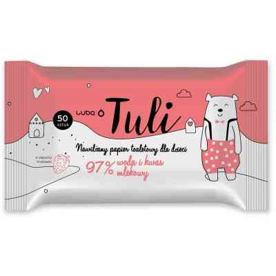 Туалетная бумага Luba Tuli Увлажненный для детей Клубника 50 шт. (5903968220457) Винница