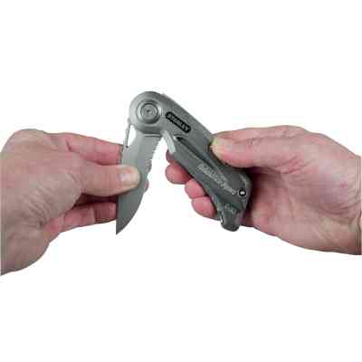 Нож монтажный Stanley QUICKSLIDE SPORT UTILITY KNIFE складной с двумя лезвиями (0-10-813) Винница