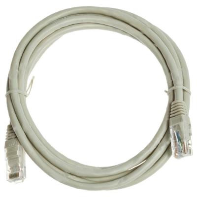 Патч-корд 2м, UTP, cat.6, CU, 24AWG, grey Kingda (KD-PAUT6200GY) Винница - изображение 1