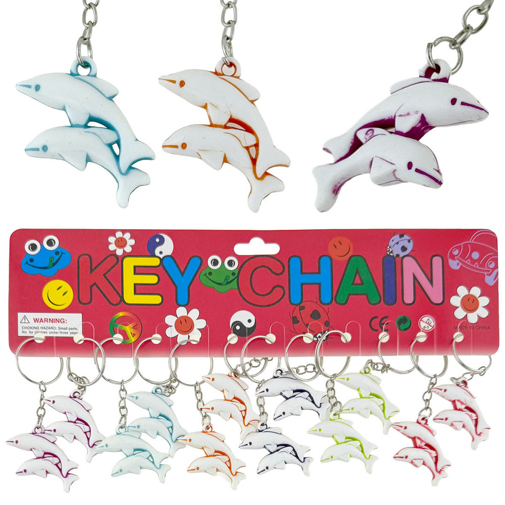 Брелок для ключів у морському стилі Дельфін 12 шт. Київ - фото 1