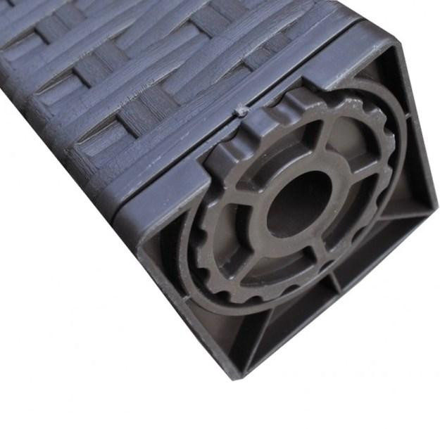 Стіл для саду пластиковий BICA Dallas, графіт Київ - фото 5