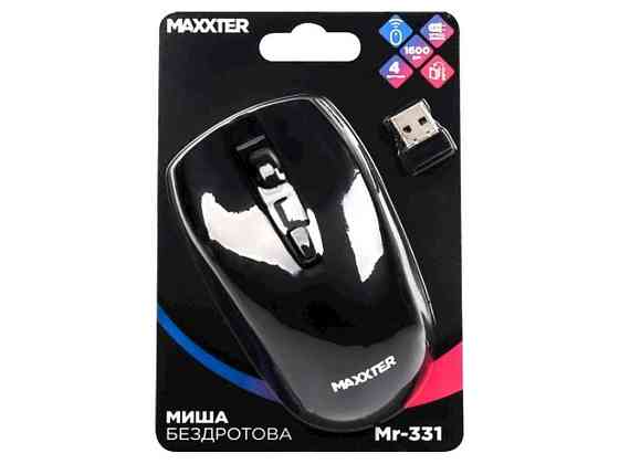 Мышка беспроводная компьютерная Mr-331 ТМ Maxxter Киев