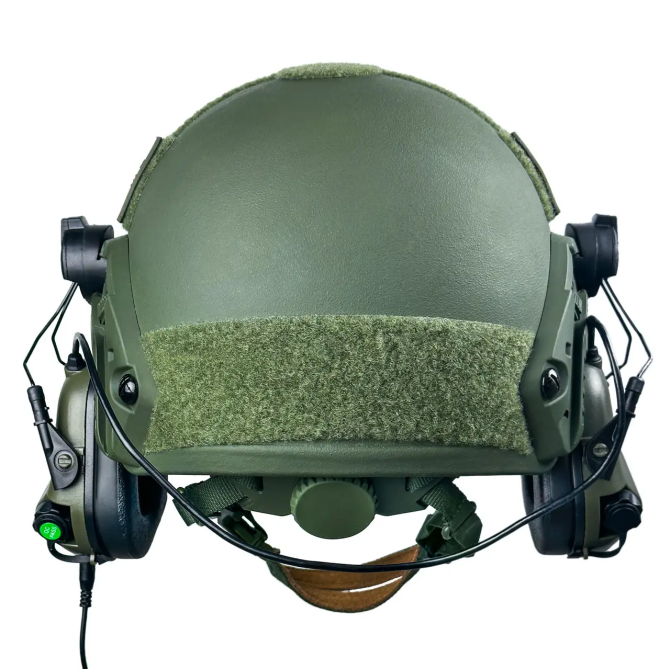 Комплект Шлем кевларовый Fast NIJ IIIA + наушники Earmor M31H Mod3 (Ranger Green) размер M Винница - изображение 7