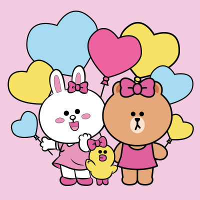 Картина по номерам Santi Лайн Френдс. Коні Саллі Чоко та повітряні кульки 25х25 см LED підсвітка (955017) Винница - изображение 1