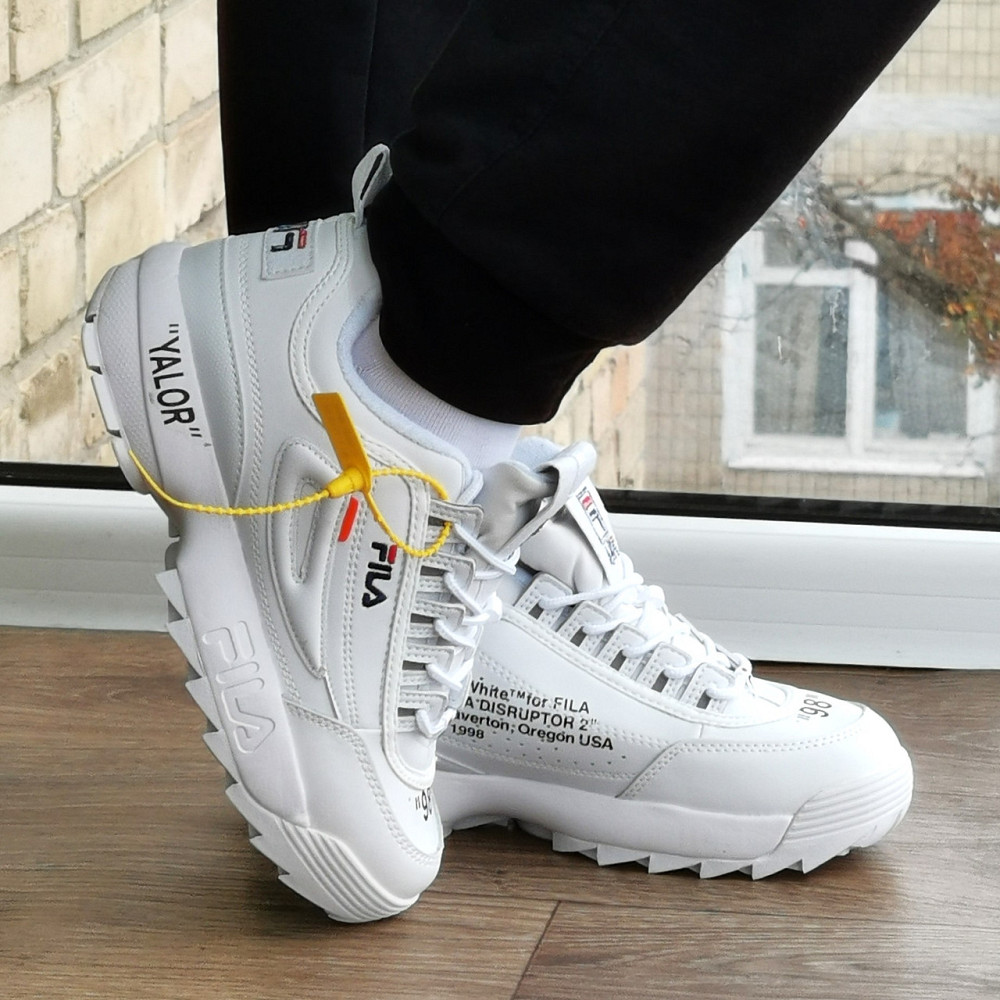 Кроссовки FILA Disruptor Белые Фила Женские (размеры: 36,37,38,39,40) Видео Обзор Днепр - изображение 3