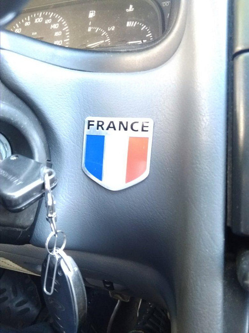 Наклейки на авто Прапор алюмінієві на авто або мото Київ - фото 3