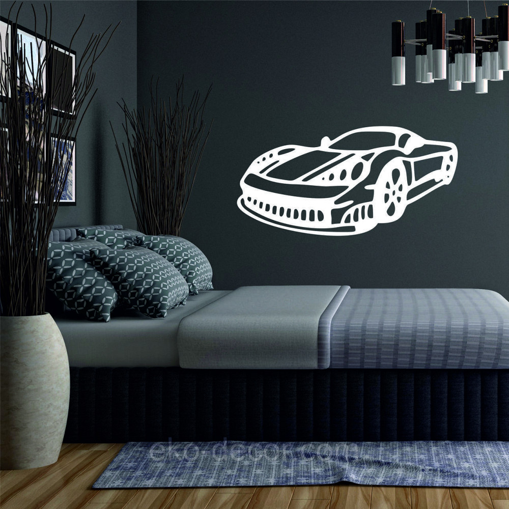 Декоративне настінне Панно «Машина Феррарі», Декор на стіну Київ - фото 2