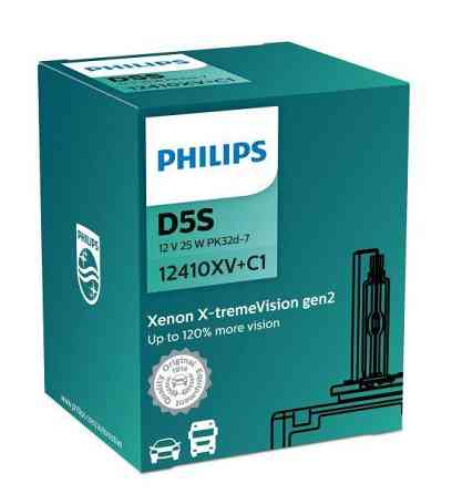 Ксенонова лампа Philips Xenon D5S X-treme Vision gen2 12410XVC1 +150% Харків