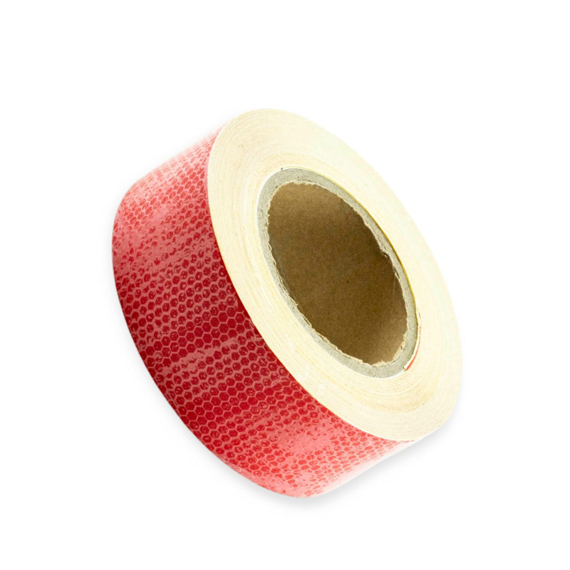 Лента 5см х 25м (красная) светоотражающая Мукачево - изображение 1