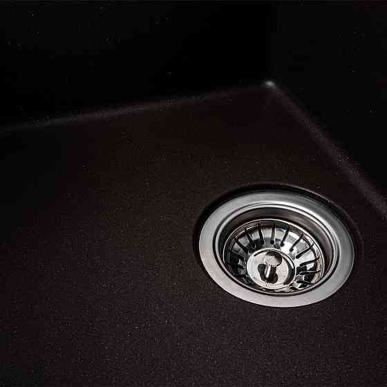 VALESO Гранітна мийка для кухні VALESO 6250 ZIRKONE матова Темна скеля Киев