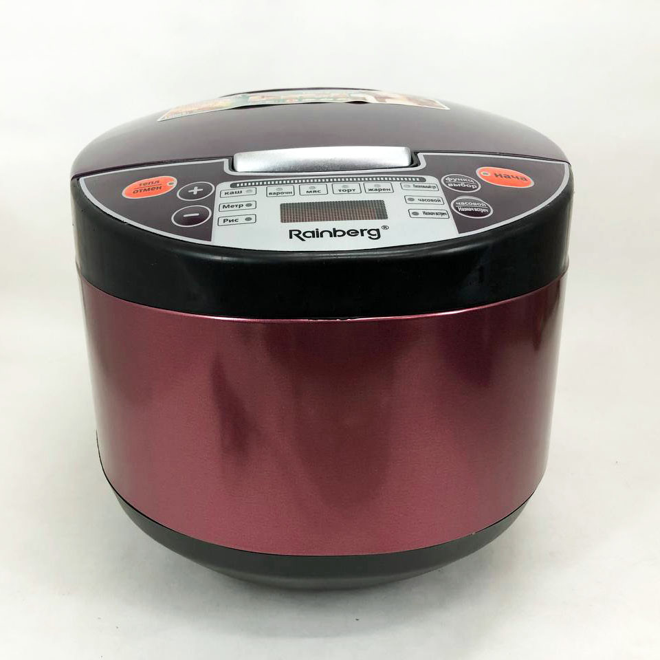 Мультиварка пароварка скороварка качественная Rainberg RB-6207 1500 Вт 6 л, Отличная мультиварка EB-56 Ивано-Франковск - изображение 7