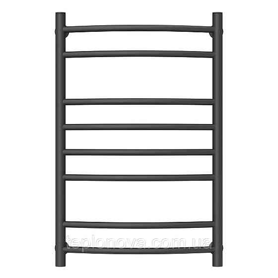 Полотенцесушитель Камелия 500х800, чёрный муар Черновцы