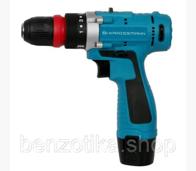 Шурупокрут акумуляторний KRAISSMANN 1500 S-ABS 12/2 Li Київ - фото 2