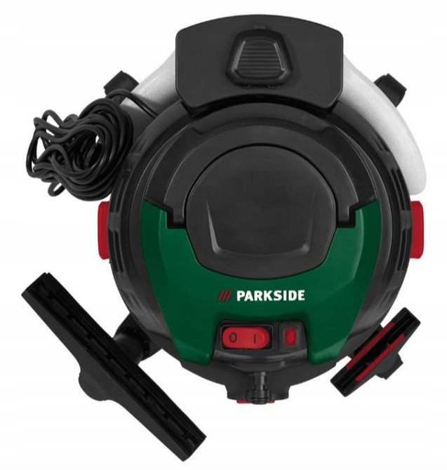 Пилосос промисловий 20 літрів для сухого та вологого прибирання Parkside (PWS 20 C2) 1600 Вт Нововолинськ - фото 8
