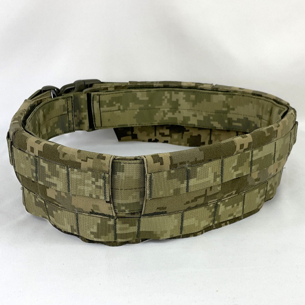 Пояс подвійний тактичний розвантажувальний швидкоскидний IRR Cordura 500 D Піксель ММ-14 (pixel) Запоріжжя - фото 3