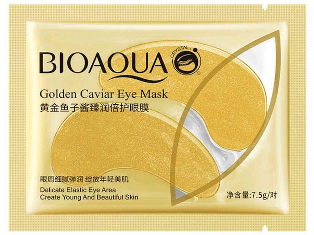 Патчи для глаз 18 7,5г (золотые) ТМ BIOAQUA Киев - изображение 1
