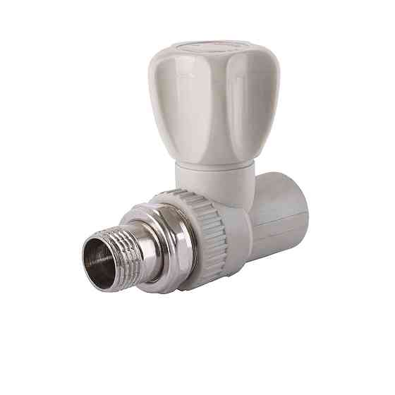 Кран радиаторный прямой Kalde PPR ф25x1/2 22010 (000019692) Киев