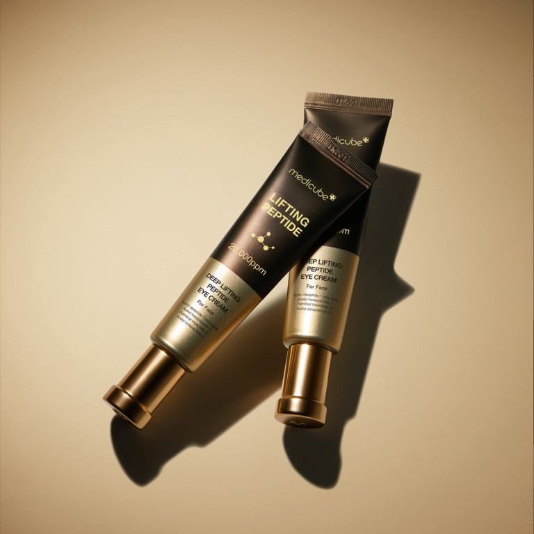 Крем для глубокого лифтинга с пептидами для зоны вокруг глаз Deep Lifting Peptide Eye Cream Medicube 30 мл Киев - изображение 2