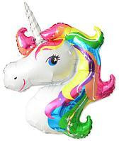 Фольгована куля 110х80 см Єдиноріг 110х80 см (54) в пакованні (1 пачка) Харків - фото 1