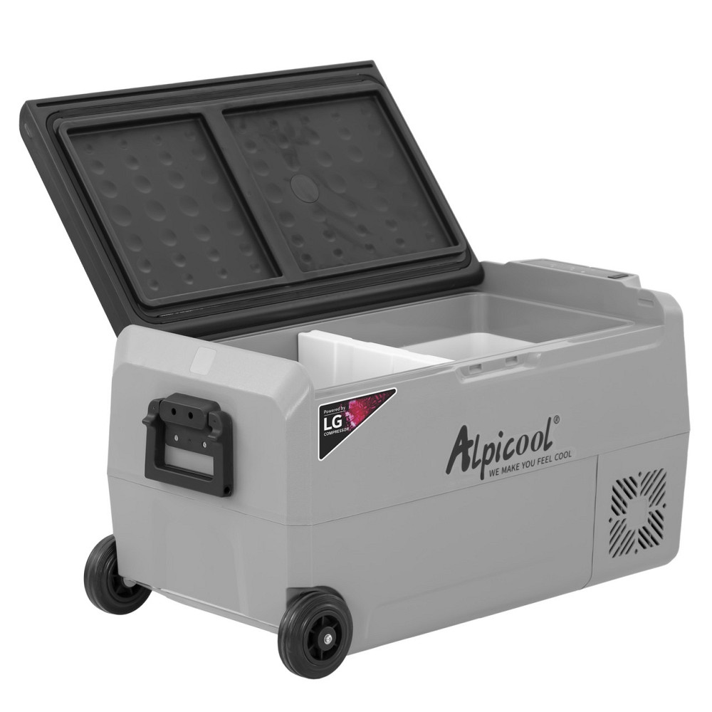 Компрессорный автохолодильник Alpicool T36 (LG) (двухкамерный, 36 литров). Режим работы до -20 ℃. Питание 12, Киев - изображение 4