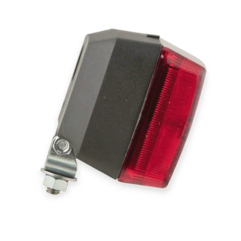 Фара прямоугольная 140х75мм P21W 12-24В 70W красная противотуманная Мукачево - изображение 2