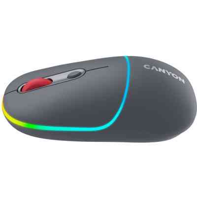 Мишка Canyon MW-22 Dual Band RGB Wireless Dark Grey (CNS-CMSW22DG) Вінниця