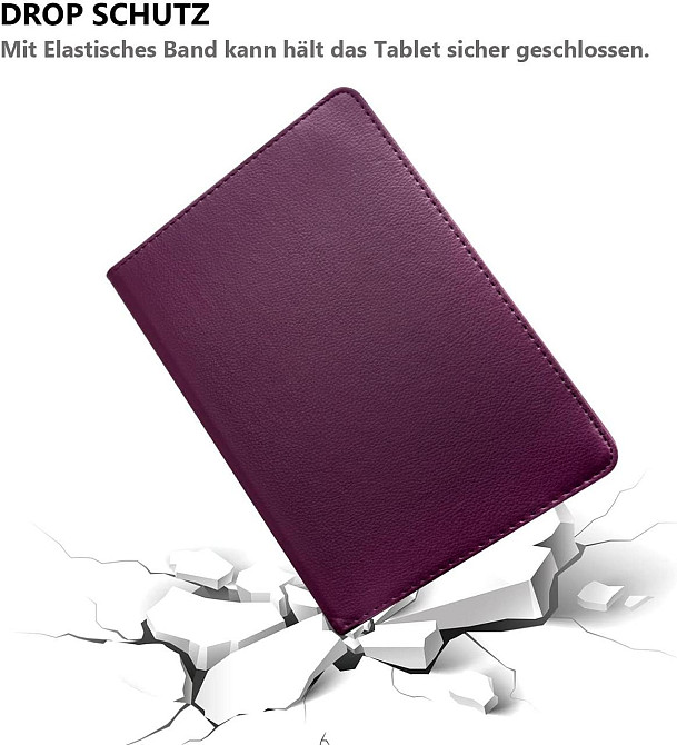 Чехол-книжка с поворотом на 360 градусов для Samsung Galaxy Tab A9+/A9 Plus 2023 11 Inch SM-X210/X215/X216 Днепр - изображение 7