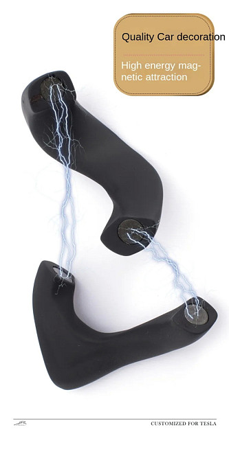 Противага на кермо автопілота FSD фіксатор для Tesla Model S/X до 2020 року включно (Чорна) Николаев - изображение 3