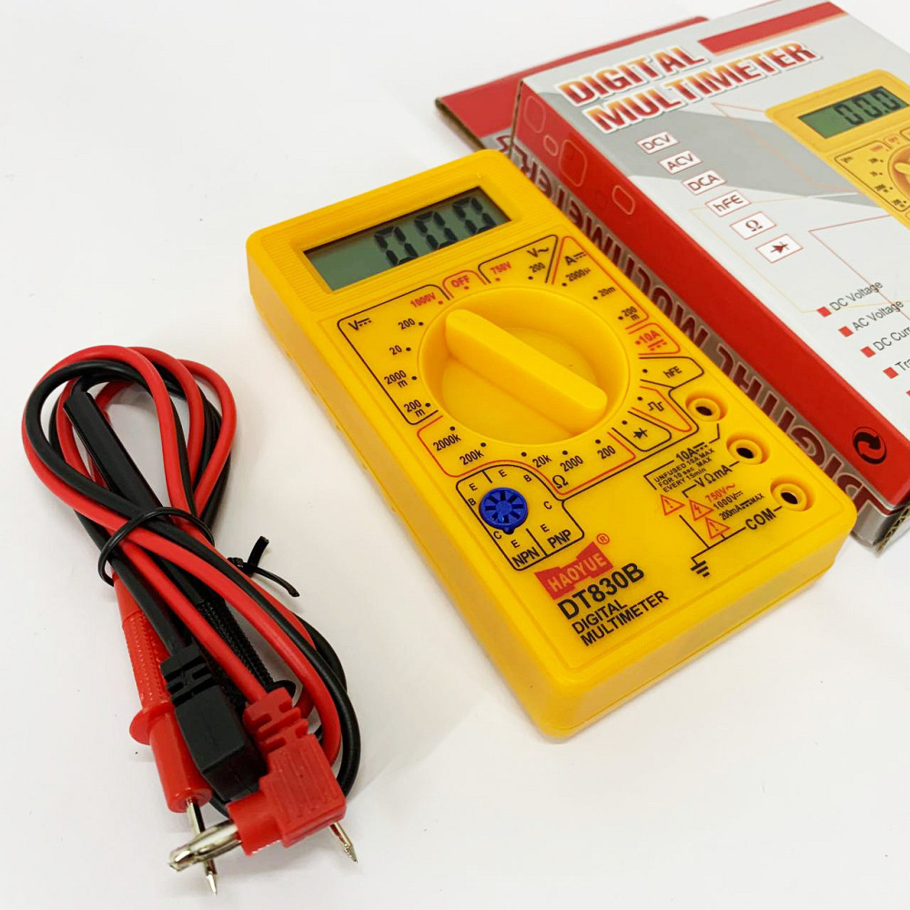 Мультиметр універсальний HAOYUE, Мультиметри для роботи, Мультиметри портативні, Перевірений мультиметр JI-21 Львів - фото 8