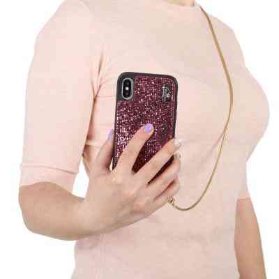 Чохол до мобільного телефона BeCover Glitter Wallet Apple iPhone Xs Max Pink (703623) (703623) Вінниця