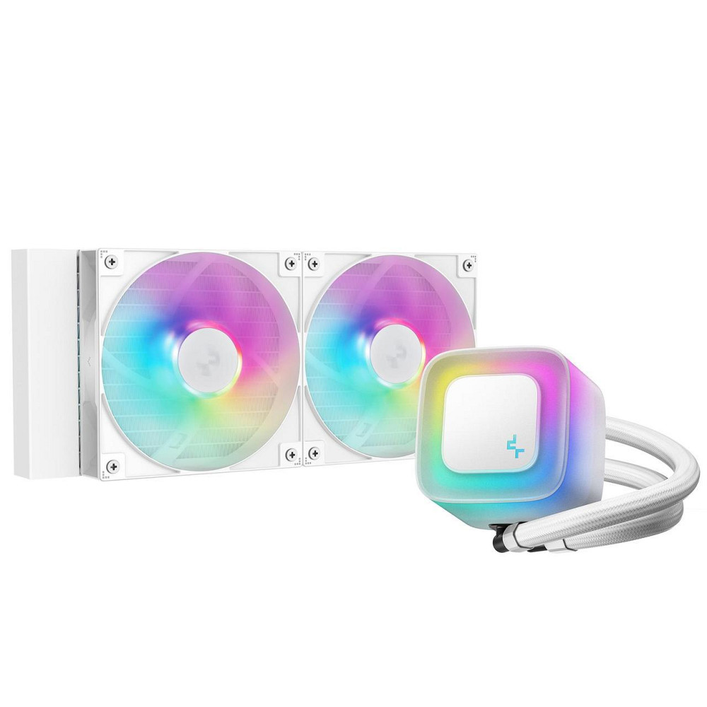 Система водяного охолодження DeepCool LE240 WH V2 (R-LE240-WHAMMN-G-2) ( Білий ) Харьков - изображение 1
