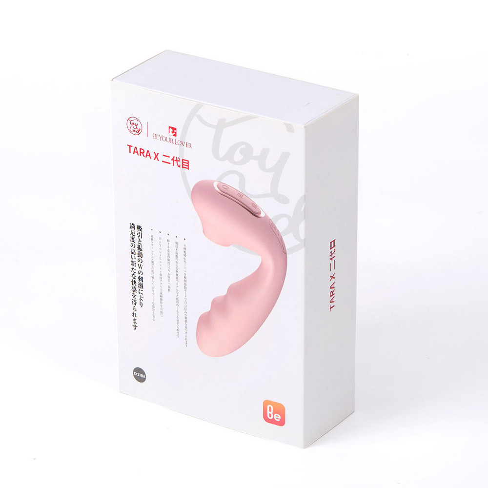 Вибратор с вакуумом и управлением со смартфона BeYourLover Tara X 2, 13,9 × 8 см Sex Aura Киев - изображение 2