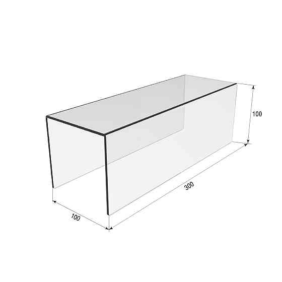 Подиум EKOSTAR П-обр 300х100х100 3мм пр Киев