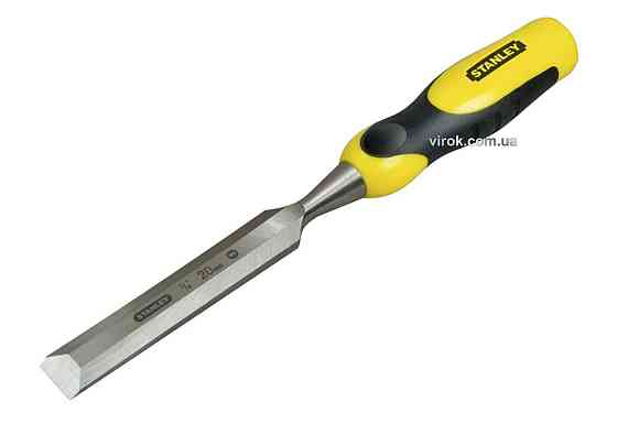 Стамеска STANLEY "DynaGrip": L= 141 мм, жало W = 22 мм. Одеса