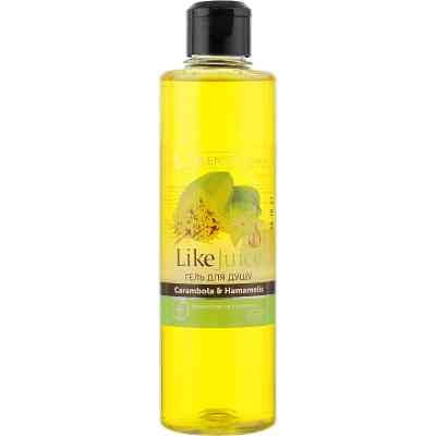 Гель для душу ElenSee Like Juice Carambola &amp; Hamamelis 390 мл (4820098542161) Вінниця
