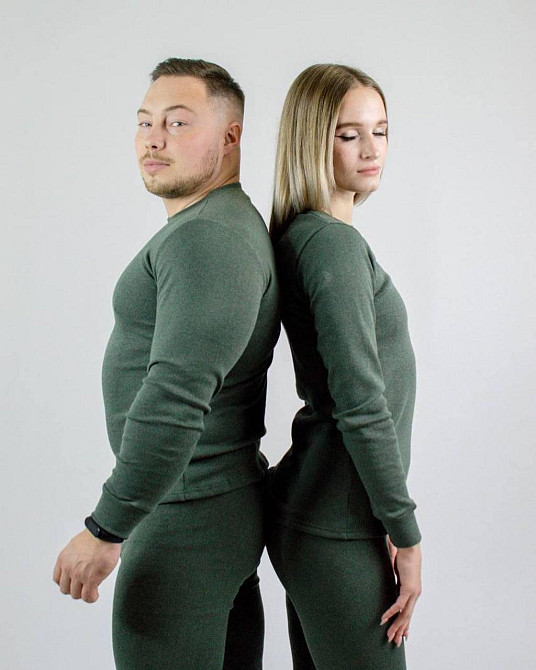 Термобілизна Cotton жіноча зелена Запоріжжя - фото 2