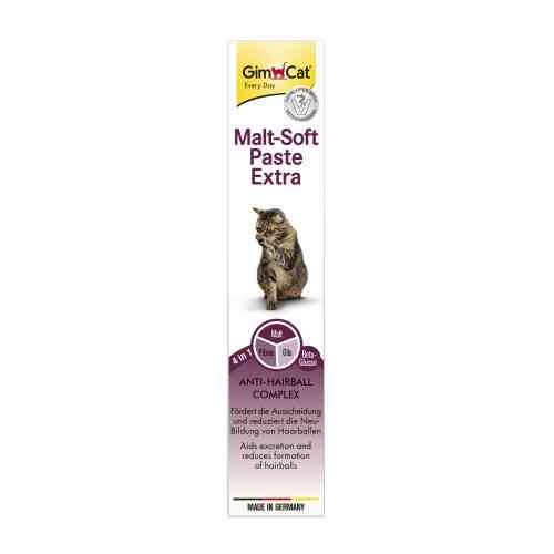 Паста GimCat Every Day Malt-Soft Paste Extra для котів для виведення шерсті зі шлунку 50 г Київ